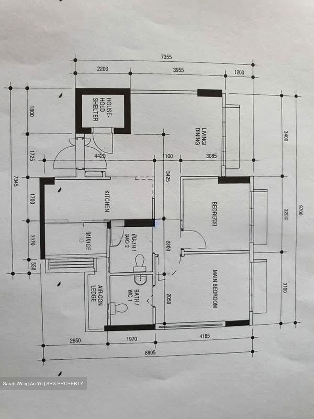 Blk 113B Alkaff Oasis (Toa Payoh), HDB 3 Rooms #580846541